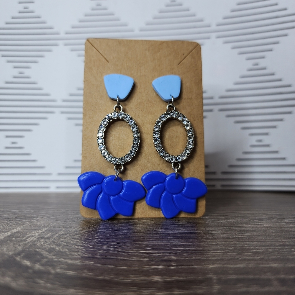 Polymer clay earrings